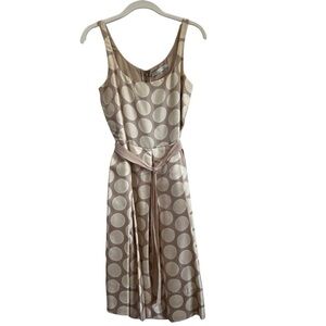 Nougat London 100% Silk Dress Women’s Size 1 Small Polka Dots
